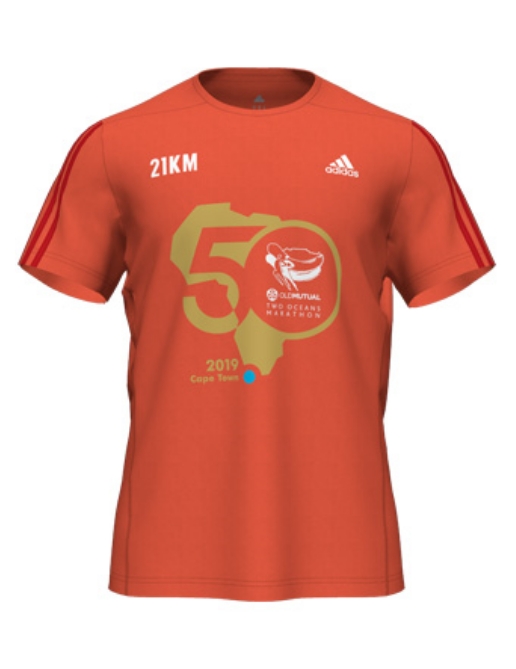 Men's/Unisex 21km T-shirt